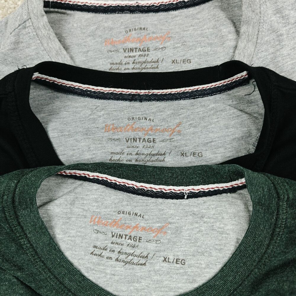 Weatherproof Long Sleeve Shirt Bundle 3 pc Men's XL Lightweight Thermal - Picture 2 of 8